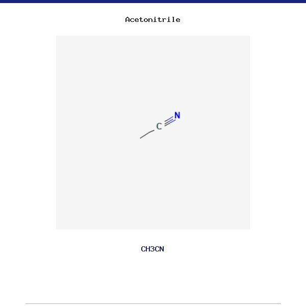 Acetonitrile