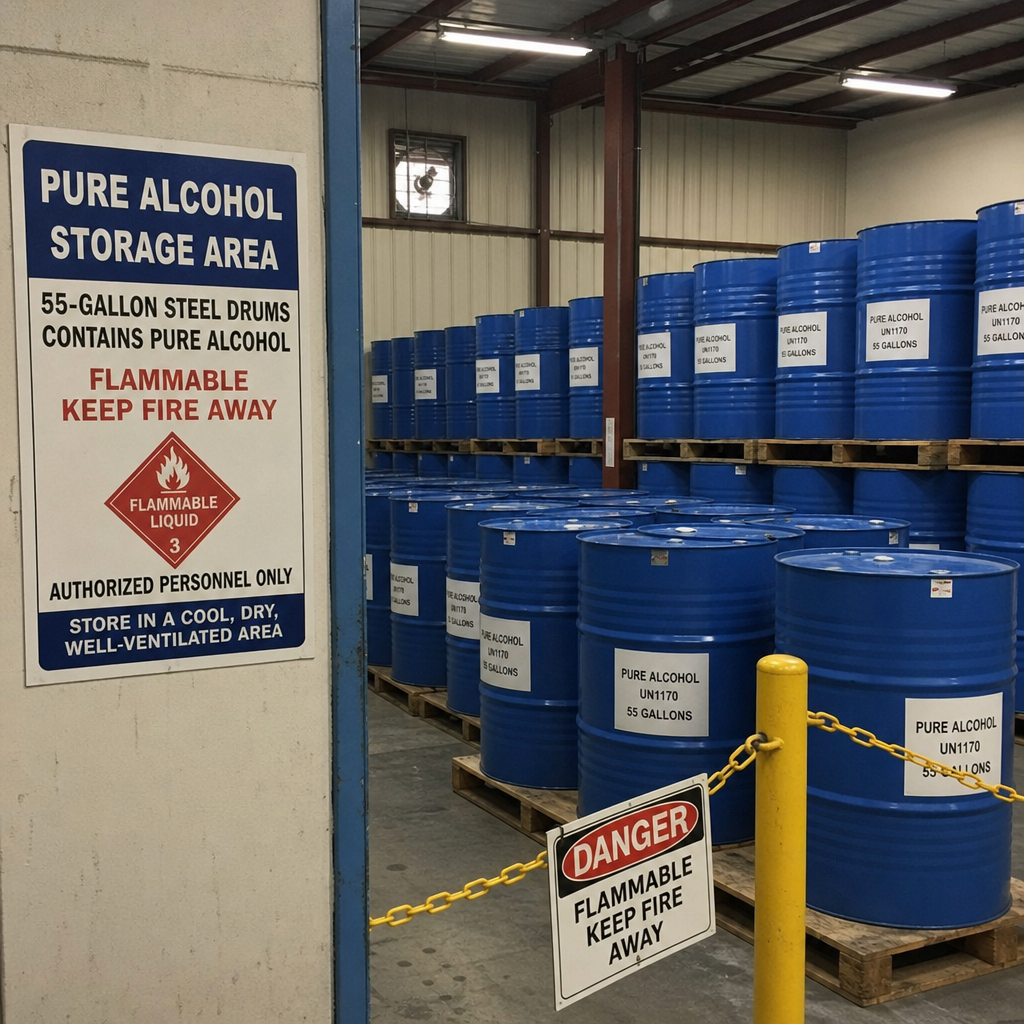 ethanol-certificate-of-analysis-purity Non-Denatured (Pure) Ethanol: Uses, Purity Grades, Regulatory Notes, and Where to Buy in Bulk