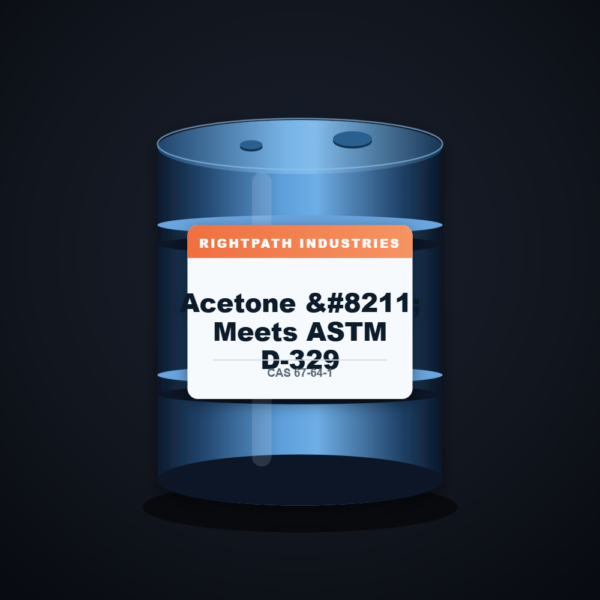 Acetone – Meets ASTM D-329 — RightPath Industries chemical product