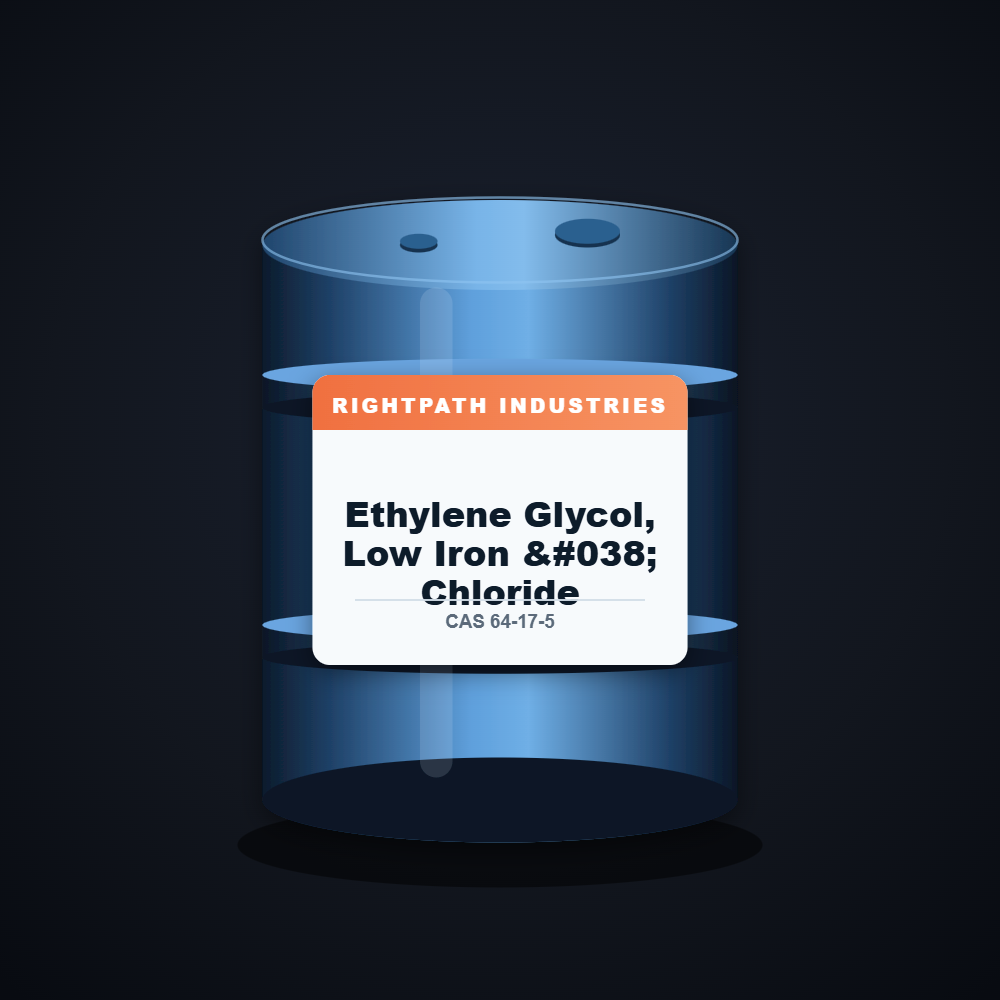 Ethylene Glycol, Low Iron & Chloride — RightPath Industries chemical product