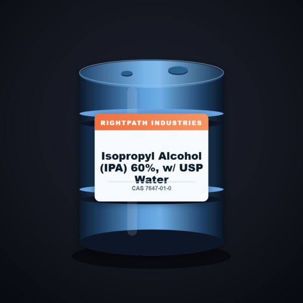 Isopropyl Alcohol (IPA) 60%, w/ USP Water — RightPath Industries chemical product