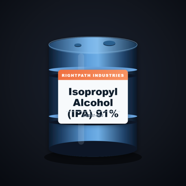 Isopropyl Alcohol (IPA) 91% — RightPath Industries chemical product