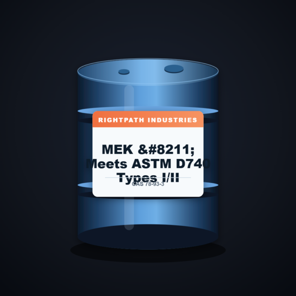 MEK – Meets ASTM D740 Types I/II — RightPath Industries chemical product