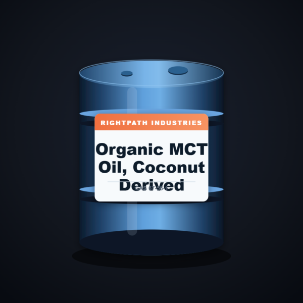 Organic MCT Oil, Coconut Derived — RightPath Industries chemical product