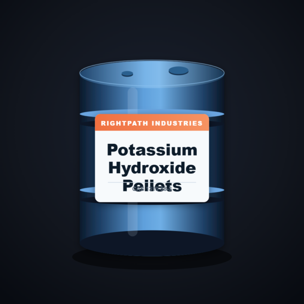 Potassium Hydroxide Pellets — RightPath Industries chemical product