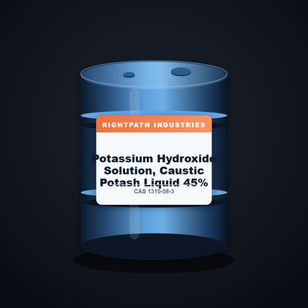 Potassium Hydroxide Solution, Caustic Potash Liquid 45% — RightPath Industries chemical product