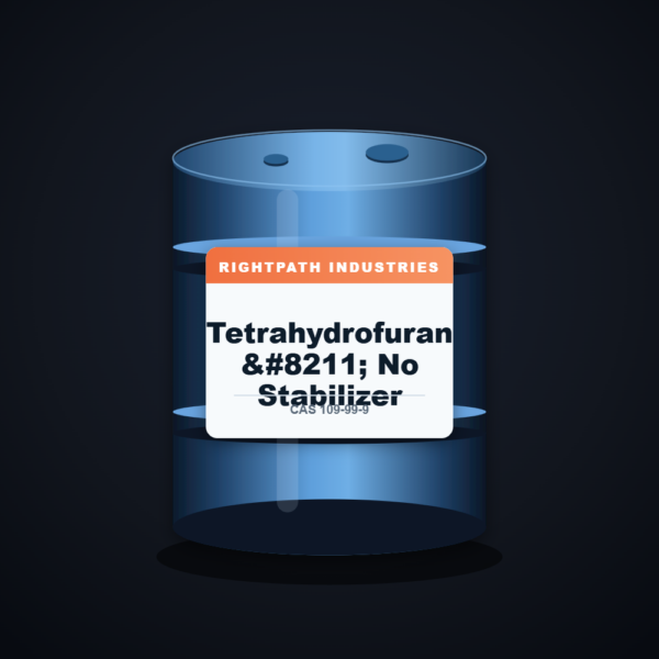Tetrahydrofuran – No Stabilizer — RightPath Industries chemical product